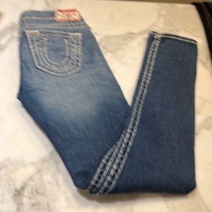 True religion skinny jean like new size 28